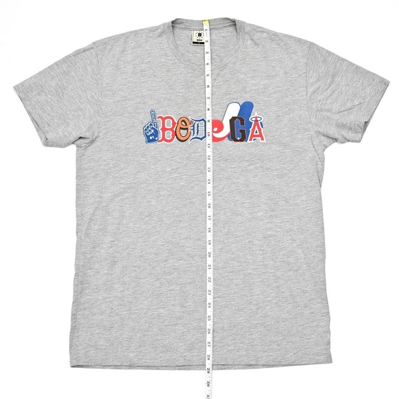 Bodega BDGA Men's MLB T-Shirt Tee Gray Large Red Sox Orioles Giants Angels Logo - Picture 3 of 8